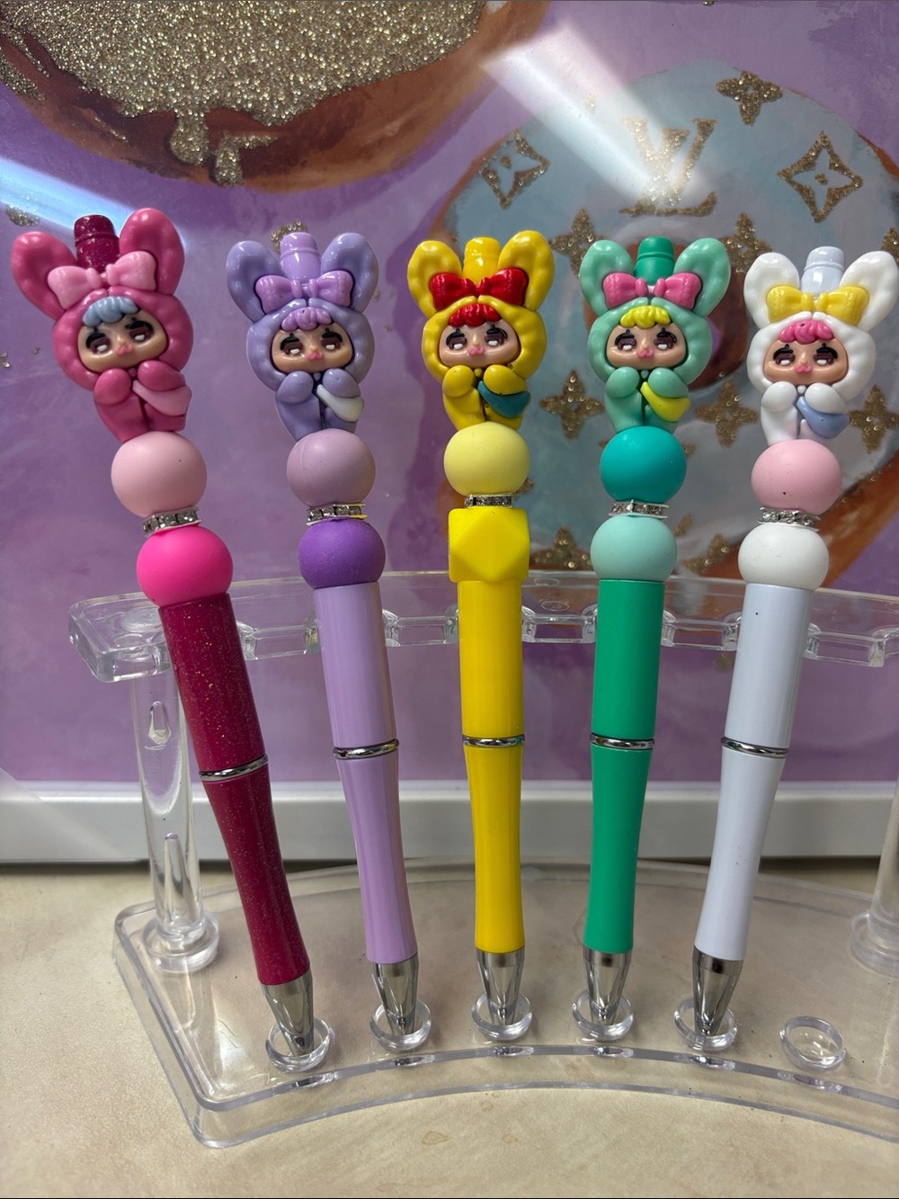Baby 3 Beaded Pen (1)